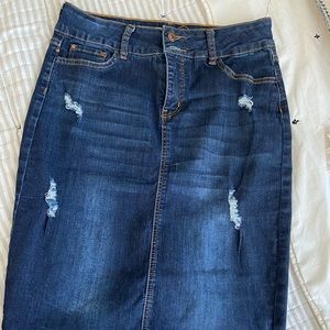 !IT Tatiana Denim Skirt